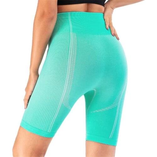Seamless Yoga Shorts High Waist Women GYM Leggings Solid Sports Shorts Female Running Short Fitness Tights deporte mujer Active