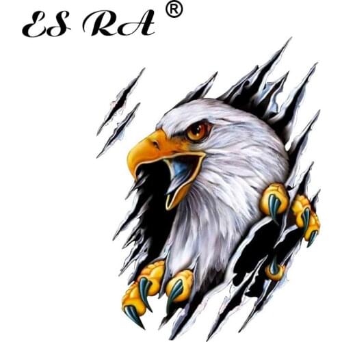 10" Car Stickers Decorate Waterproof PVC Car Door Body Motorcycle Decals Hawk Pegatinas for Window Laptop Luggage