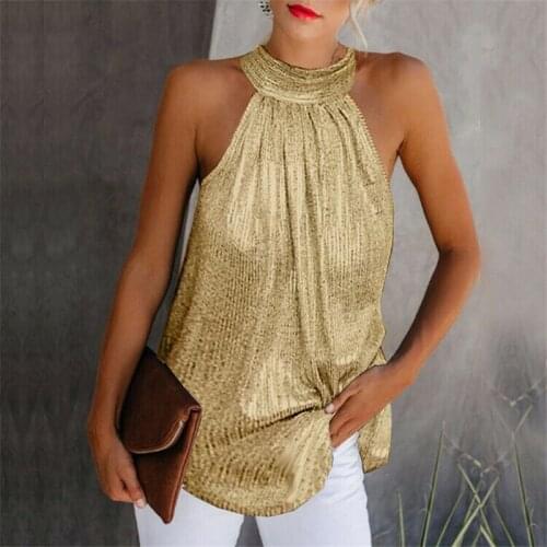 Women Sleeveless Tank Top Soft Tunic Ladies Scoop Neck Loose Fit Basic Blouse