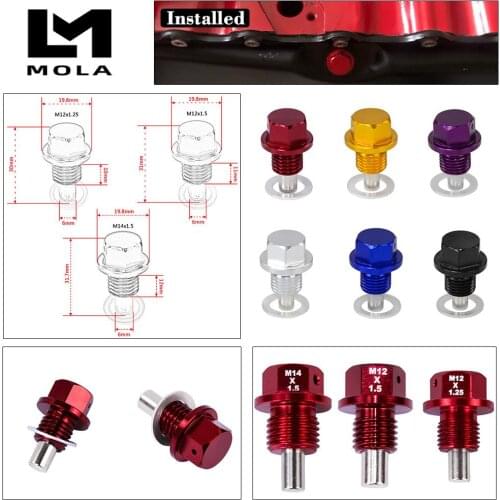 M12x1.5 M12x1.25 M14x1.5 Magnetic Oil Drain Plug / Oil Drain Sump Nut ODP12125/1215/1415