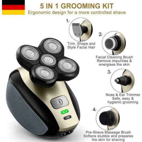 5 In 1 Professional Hair Clipper for Men Rechargeable electric razor 5 in 1 Hair Trimmer hair cutting machine beard trimer