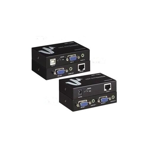 MT-VIKI MT-100T VGA Extender VGA + Audio signal amplifier extend to 100m by RJ45