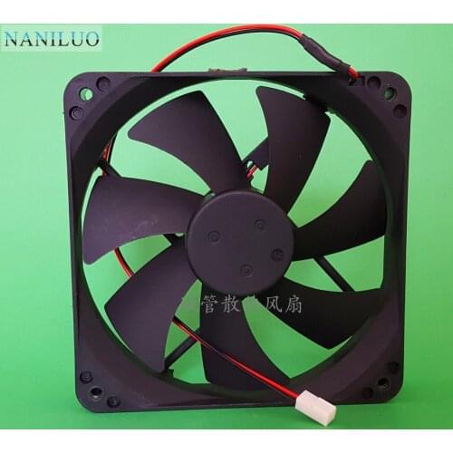 NANILUO Free Delivery. 120 * 120 * 25 mm 12 cm/cm ultra-quiet power supply 12 v fan D12SM - 12