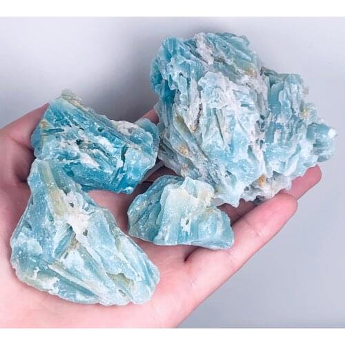 1PCS Natural Caribbean Calcite Mineral Samples Healing From Chakra