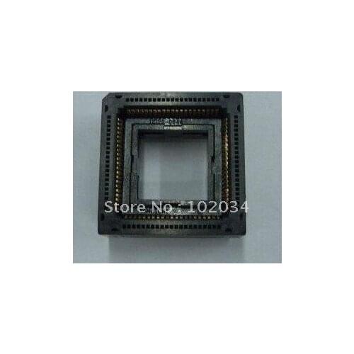 100% NEW IC120-0844-303 PLCC84 IC Test Socket Connector / Programmer Adapter / Burn-in Socket Connector IC120-0844