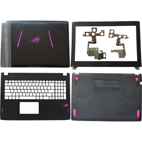 NEW Laptop For ASUS ROG Strix FZX60 ZX60 FX60 FX60V FX60VM ZX60VM LCD Back Cover/Front Bezel/Hinges/Palmrest/Bottom Case