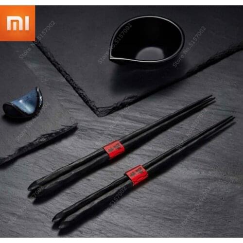 Xiaomi 6 Pairs One God Chopsticks PPS Fiberglass Material High Temperature Resistant Chinese Chopsticks for Mi Smart Home