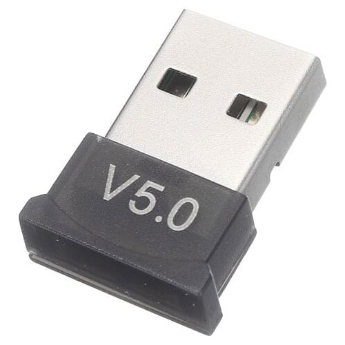 POHIKS 1pc USB bluetooth 5.0 Music Stereo Adapter Portable Wireless Audio Adapters Dongle For PC Laptop Tablet