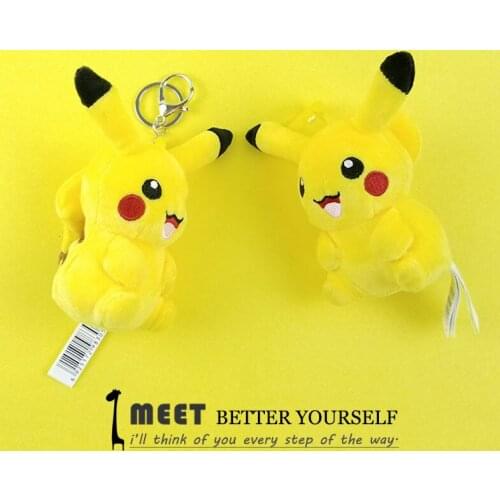 Pokémon Popit Anime Figure Pikachu Kawaii Keychain Fidget Stuffed Toys Schoolbag Pendant Room Decor Plushie Backpack for girls