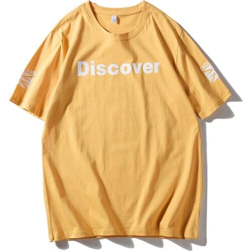 2021 Hot Summer Popular Cotton Funny Letter Print Mens t Shirt Harajuku Brief Loose Vintage Oversized Clothes Hip Hop Tee Top