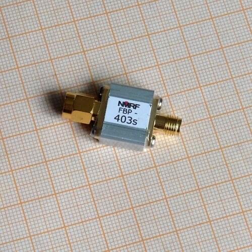 403MHz surface acoustic wave bandpass filter, bandwidth 6MHz