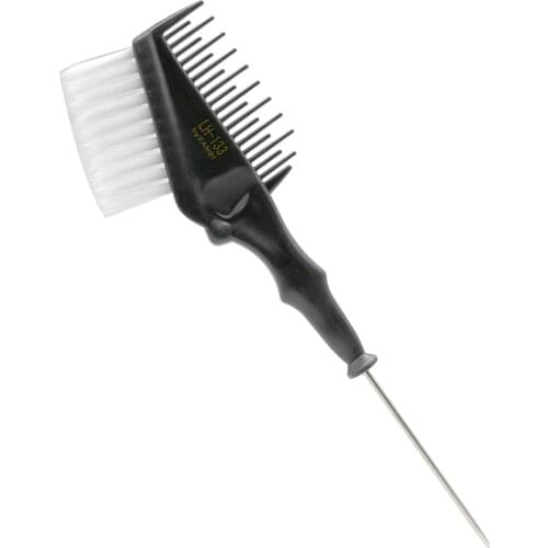 Professional Salon Hair Dyeing Comb Stainless Steel Tail Comb Hair Coloring Brush Hair Styling Hair Color Tools Hair Dyeing Comb