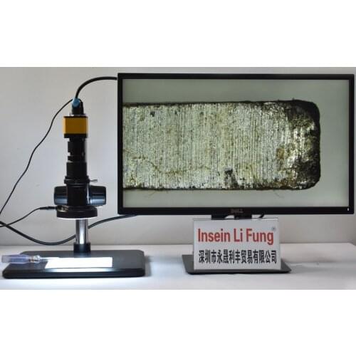 HD Industrial Video Microscope Camera HDR HDMI Magnifier Glass Metal Watch Material Mobile Phone PCB Inspection Repair