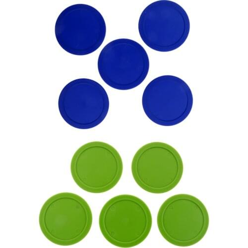 10Pcs Home Air Hockey Replacement Accessories 62mm Pucks for Game Tables Equipment Table Game Entertaining Toys