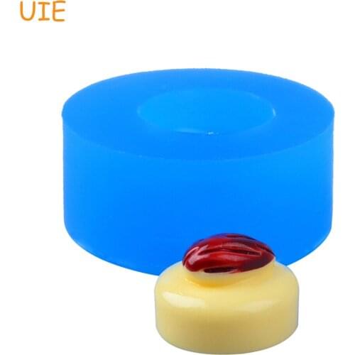 KYL116U Almond Candy Silicone Mold Fondant Food Safe Polymer Clay Candles Soap Sugar Casting Melt Molds 15mm