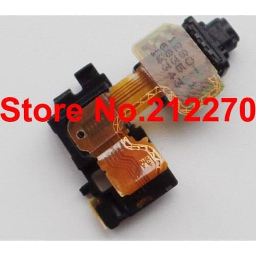 YUYOND 50pcs/lot Earphone Headphone Audio Jack Flex Cable For Sony Xperia Z3 D6633 D6603 D6653 Wholesale