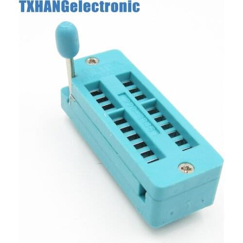 ZIF 20-pin 20 Pins Test Universal IC Socket 20 Pin DIP 2.54mm diy electronics