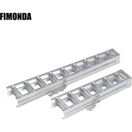 1/10 Scale Accessories Aluminum Alloy Mini Folding Ladder for 1:10 RC Crawler Car Axial SCX10 Traxxas TRX4 Tamiya CC01 RC4WD D90