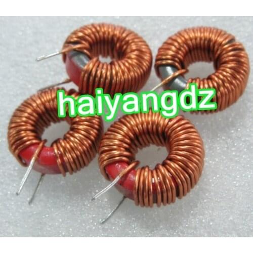 2pcs/25mm 22UH 10A 1.0 Line Magnetic ring inductors Red ash ring inductors