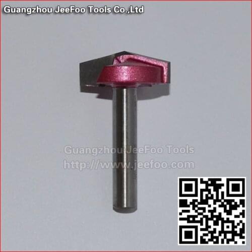 6*22*150degree One Flutes 3D Router Bits for engraving and chamfering