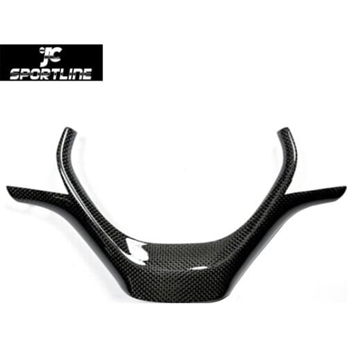 Car-Styling Carbon Fiber Racing Steering Wheel Cover Trim for BMW 325i 328i F30 2012-2016