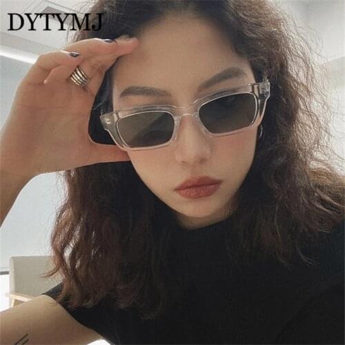 DYTYMJ Vintage Square Sunglasses Women Small Frame Luxury Designer Cat Eye Sun Glasses Women Gafas De Sol Mujer Shades for Women