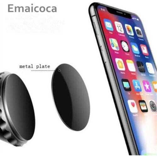 Hot sale Metal Plate Universal Replacement Metal Plate Kit With Adhesive for Magnetic Car Mount Phone Holder Magnet Mobile Stand