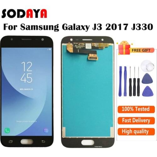 J330 LCD For SAMSUNG Galaxy J3 2017 Display J330 J330F J3 PRO LCD Display With Touch Screen Digitizer Assembly