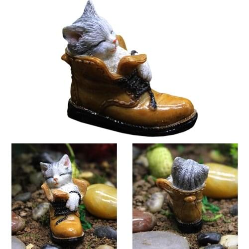 Miniature Animals Fairy Garden Micro Landscape Figurine Bonsai Decor Craft