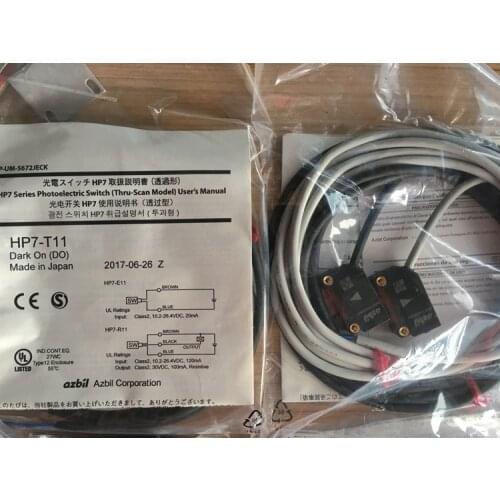 100% new original AZBIL photoelectric switch HP7-T11 (HP7-R11, HP7-E11)