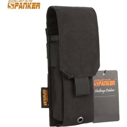 EXCELLENT ELITE SPANKER Tactical Single Stacker M4 Magazine Pouch Military Outdoor Hunting Ammo Clip Cartridge Bag Equipment