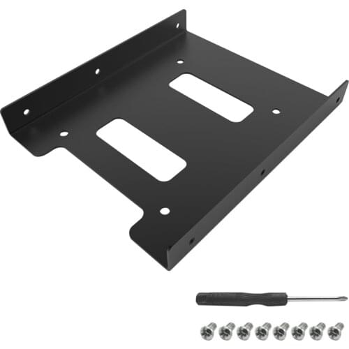 2.5 Inch Hard Disk SSD To 3.5 Fixing Bracket Desktop Computer Chassis Install 2.5 Disk To Mechanical Hard Disk Position