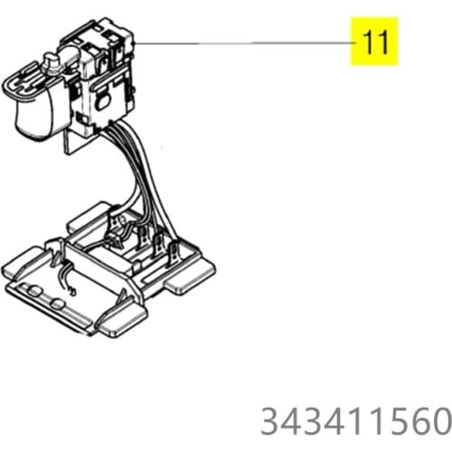 18V Switch for METABO SB18L BS18L BS18LQuick 343411560 Power Tool Accessories Electric tools part
