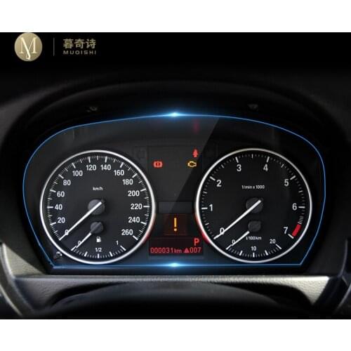 For BMW E90 Series 3 2005-2011 Dashboard Anti-scratch Film Instrument Panel Protector Digital Cockpit TPU Interior Accessories