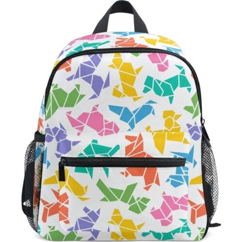 School Bags 3D Cartoon Kids Bag for Girls Seamless dog Backpack Boys Kindergarten Waterproof Cute Toddler Backpacks 3-8 Years