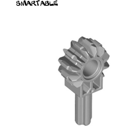 Smartable MOC High-Tech 8-Tooth Gear Belt 1.5L Cross Shaft Pin Building Block Parts Toys For Kid Compatible 24014 4pcs/Set