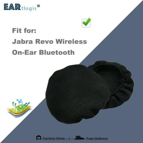Earpads for Jabra Revo Wireless On-Ear Bluetooth Headphones Stretch Covers Sweat Absorption Washable Germproof Deodorizing