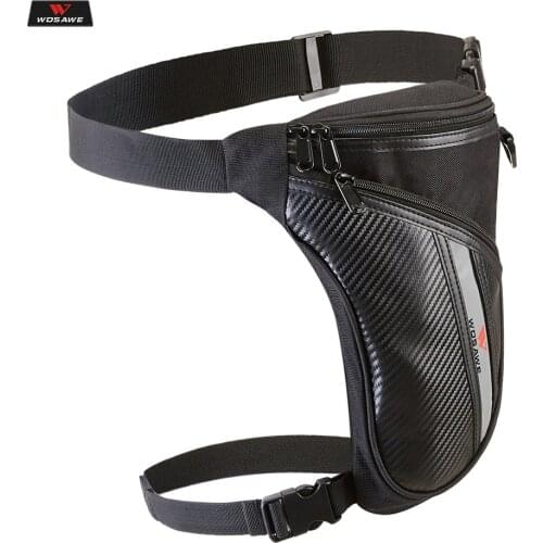 WOSAWE 3L Motorcycle Leg Bag Knight Waist moto travel Baggage motorbike Pocket Package Bag Moto Motocross Racing Side Bag