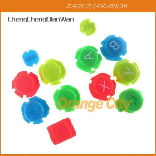 1set/lot for Nintend Switch NS Controller Colorful ABXY Directions Keys Joystick full button set Left Right Controller