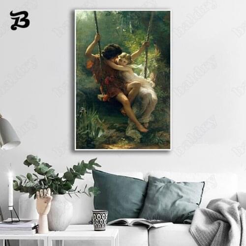 Abstract Wall Art Oil Painting Canvas France Painter Figure Painting Canvas Posters and Prints Wall Pictures for Living Room