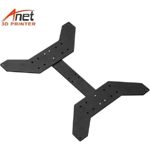 Anet Aluminum Alloy Y Carriage Plate Upgrade Fixed Plate Board for Fixing Heating Platform Heatbed for Anet A8 Plus Hotbed