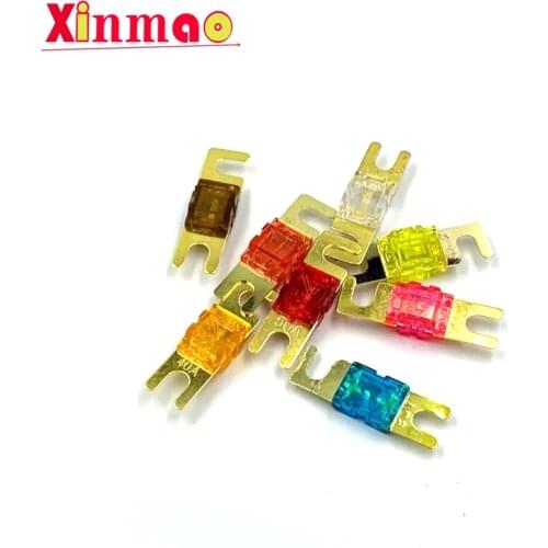 ANL Gold Plated Stud Car Fuses Mini Car Stereo Audio AFS Fuse 20A 30A 40A 50A 60A 70A 80A 100A 125A 150A 32V Auto Fuse Fuses Hot