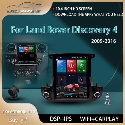 10.4 inch Car Radio Stereo Vertical Screen for Land Rover Discovery 4 2009-2016 Vertical Screen multimedia player head unit