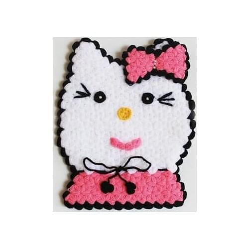 DowryWorld-Hello Kitty Handcrafted Bath Fiber Pink