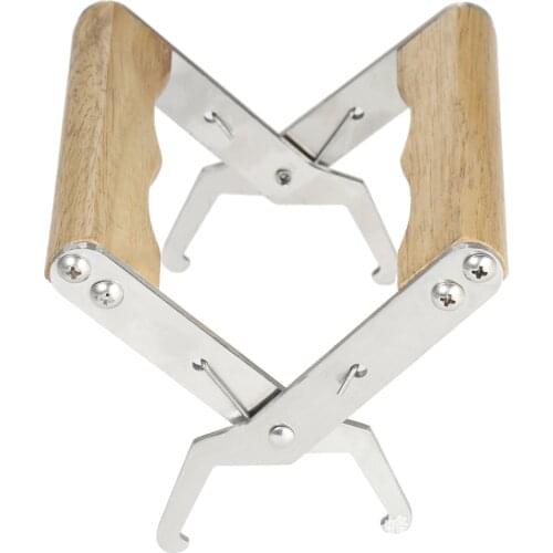 2PCS/set Bee Hive Frame Holder Wooden Handle Capture Frame Grip Beekeeping Accessories Increase Honey Bee Tools
