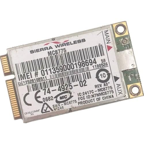 For Unlocked MC8775 WWAN Card MINI PCI-E EDGE HSPDA version 7.2m 1800 1900 WCDMA HSDPA for dell asus acer