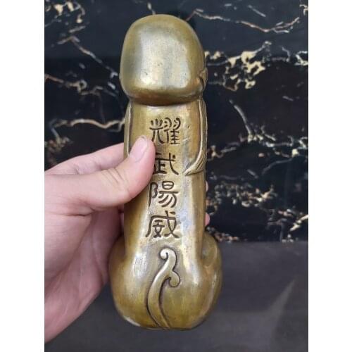 Man powerful pinus Natural Hand-carved YaoWuYangWei Chinese Tibet silver carved guard Foo Dog wired strange thing Active Restoc