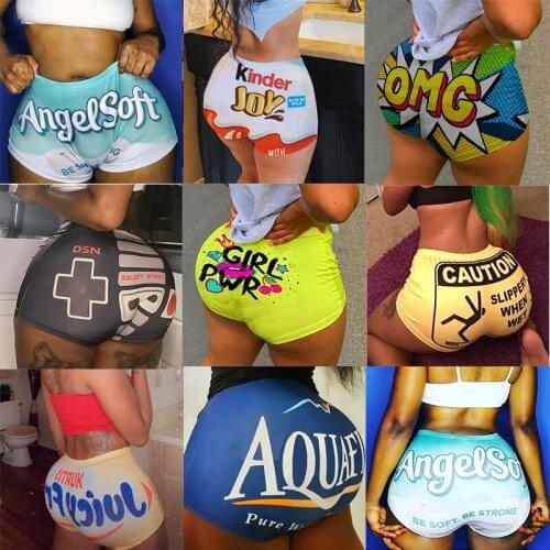 2020 New summer womens shorts high waist breathable skinny sexy cute shorts