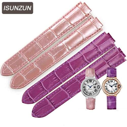 Custom Top Quality Watchband For Cartire Balloon Watch Straps 14MM 16MM 18MM 20 MM 22MM Men/Women Genuine Leather Watchbands