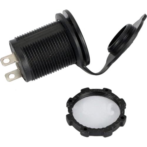 Waterproof 12V Accessory Power Socket Car Motorcycle Cigarette Lighter Silicone Plug for TOYOTA Corolla Avensis Aygo RAV4 Lexus